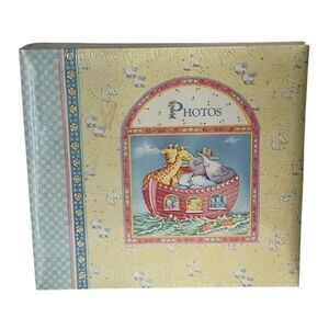 Vintage C.R. Gibson Noah's Ark Photo Album Cathy Heck Sealed